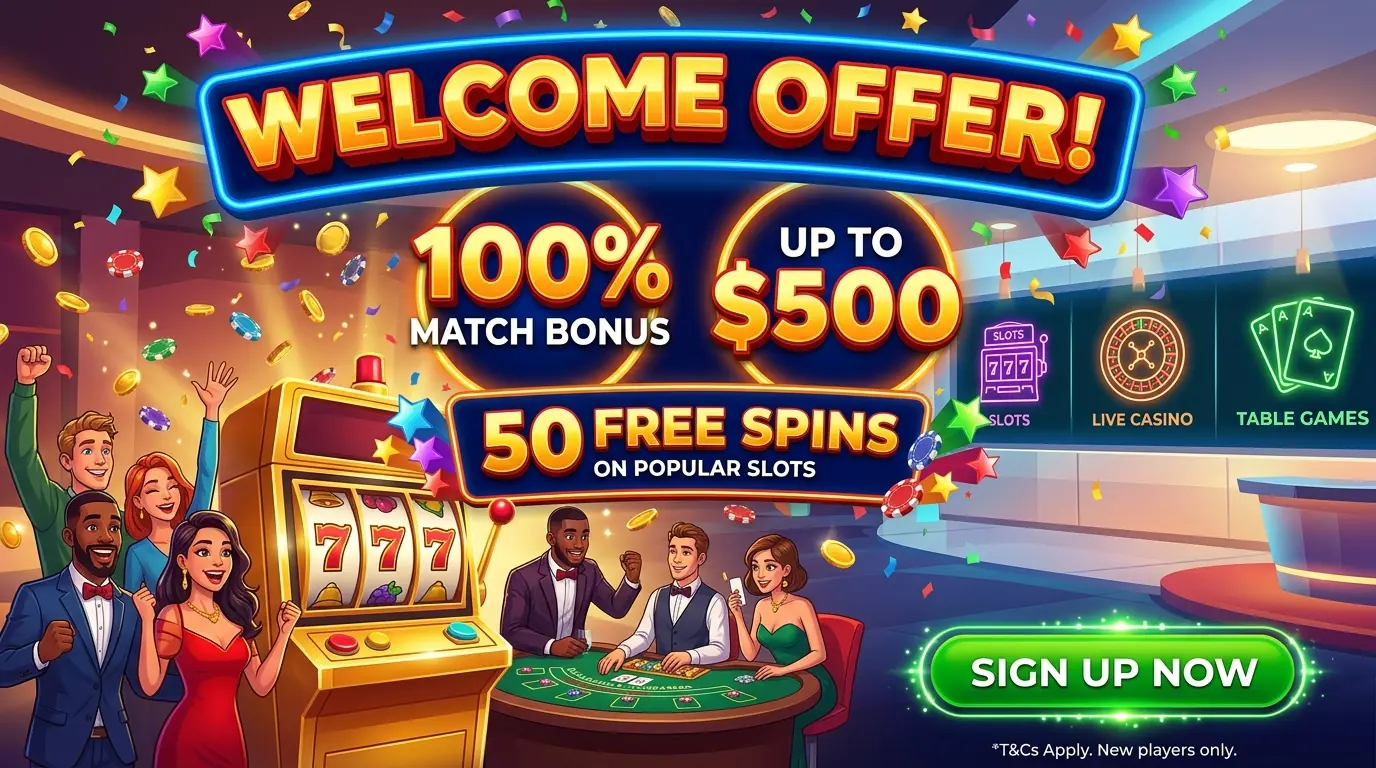 Jax casino welcome offer